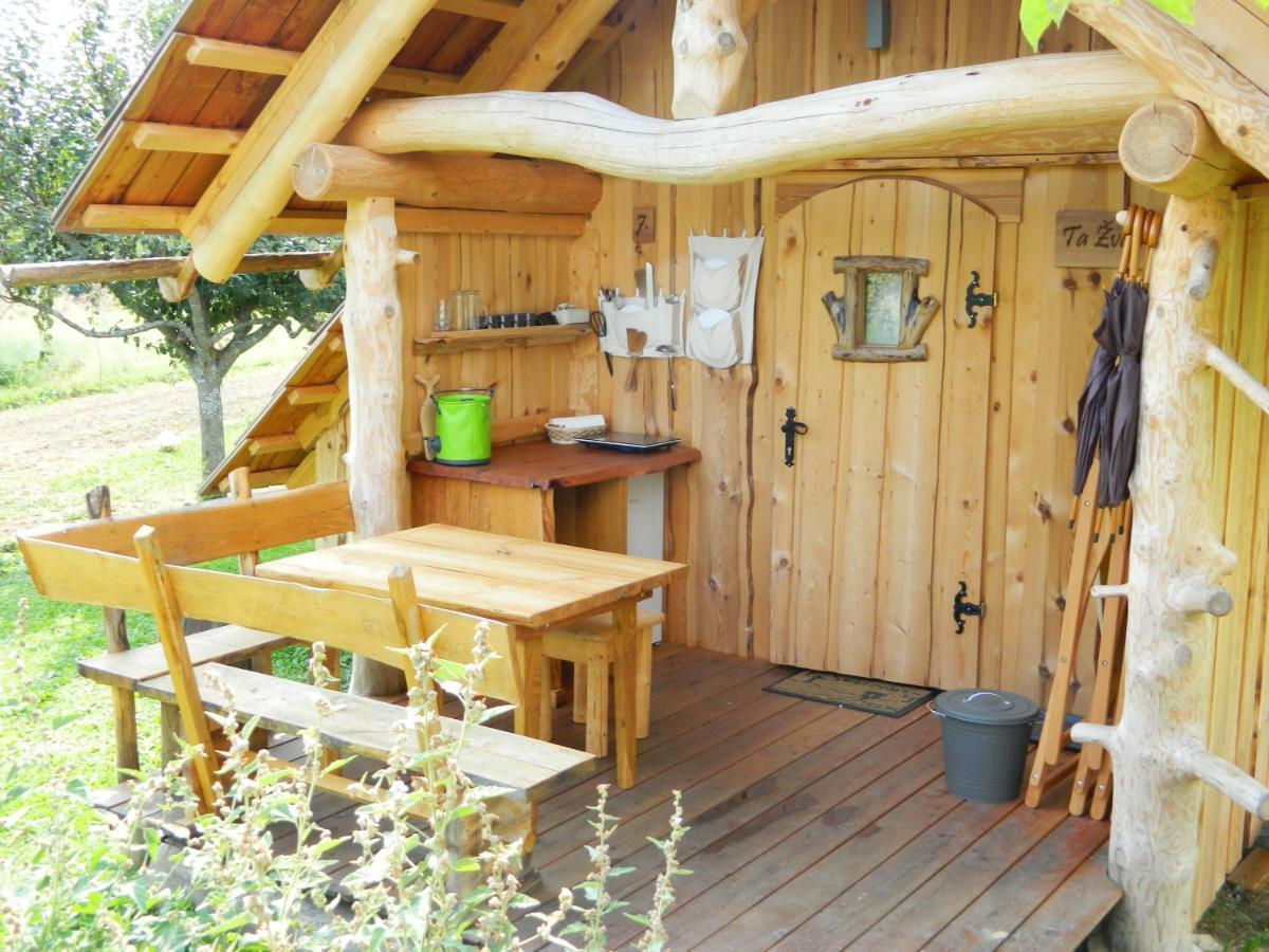 Glamping Organic Farm Slibar Villa Tržič Exterior foto